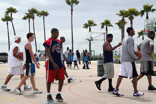 street ball vs basketball pro